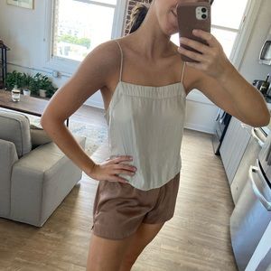 Silky nude urban outfitters camisole